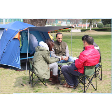 Faltbare kampierende Tabellen und Stühle im Freien, Freizeit-Tabelle und Stuhl